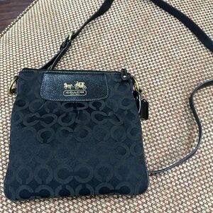 Coach New York Black Crossbody Purse